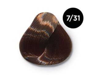 OLLIN color 7/31 русый золотисто-пепельный 60мл перманентная крем-краска для волос